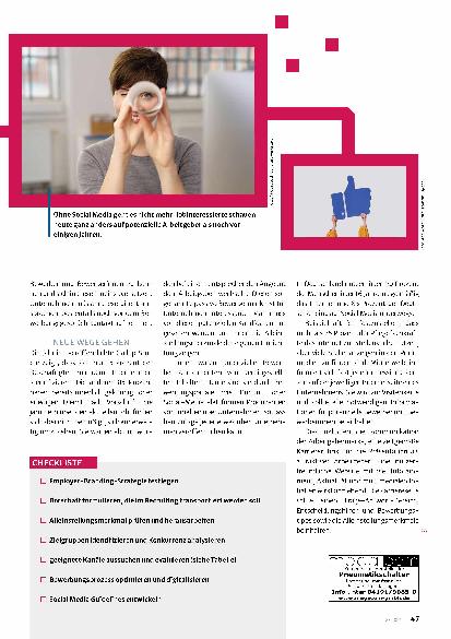 Vorschauseite 2: Wenn aus dem Like ein Job wird
