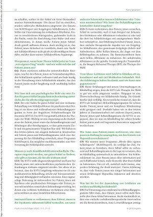 Vorschauseite 2: Schlaf – eine multiprofessionelle Perspektive
