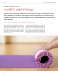 Vorschauseite 1: Aus BDY wird BDYoga