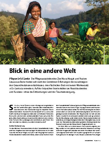 Vorschauseite 1: Blick in eine andere Welt