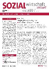 Vorschauseite 1: Sozialwirtschaft aktuell Heft 15-16/2022