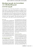 Vorschauseite 1: Musikgeragogik als Schnittfeld von Musikpädagogik und Geragogik