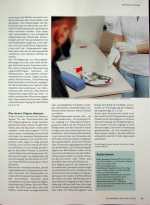 Vorschauseite 2: Stigmatisierung bei HIV: Ein Hindernis für den Zugang zur Versorgung