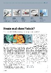 Vorschauseite 1: Heute mal ohne Fleisch?