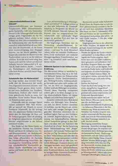 Vorschauseite 2: Essen mit Genuss in der Stillzeit