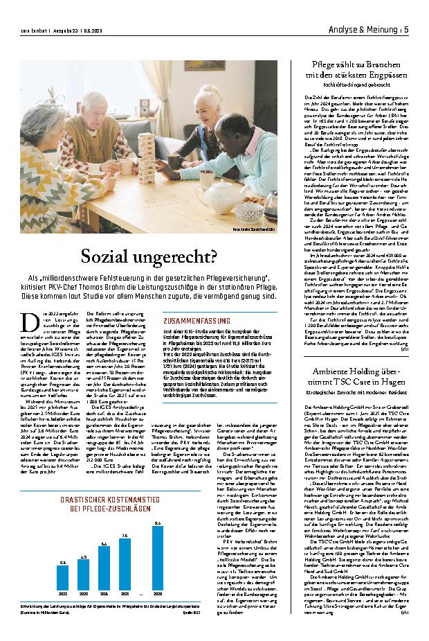 Vorschauseite 1: Sozial ungerecht?