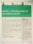 Vorschauseite 1: GuKG, Arbeitsrecht & Anstaltsrecht