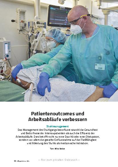 Vorschauseite 1: Patientenoutcomes und Arbeitsabläufe verbessern
