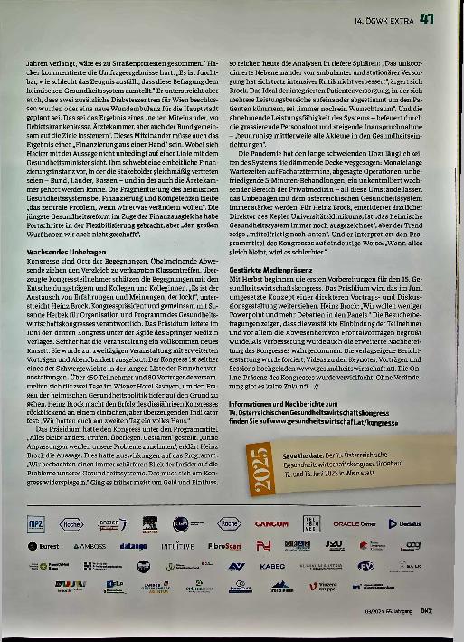 Vorschauseite 2: Verbesserung braucht Veränderung