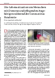 Vorschauseite 1: Die Lebenssituation von Menschen mit Demenz und pflegenden Angehörigen während der Coronavirus-Pandemie.