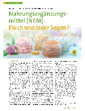Vorschauseite 1: Nahrungsergänzungsmittel [NEM]: Fluch und/oder Segen?