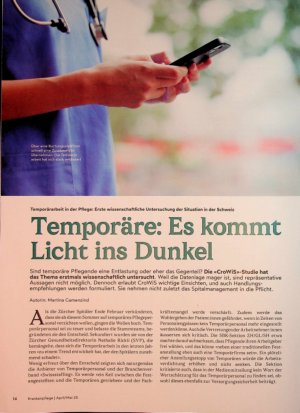 Vorschauseite 1: Temporäre: Es kommt Licht ins Dunkel