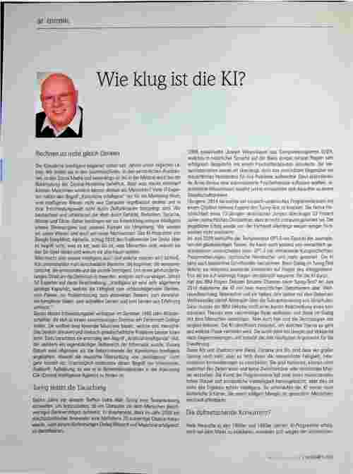 Vorschauseite 1: Wie klug ist die KI?