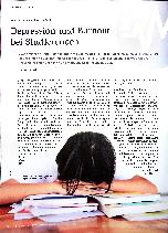 Vorschauseite 1: Depression und Burnout bei Studierenden