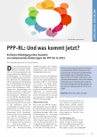 Vorschauseite 1: PPP-RL: Und was kommt jetzt? Kritische Würdigung einer Auswahl von bedeutsamen Änderungen der PPP-RL im Jahr 2023