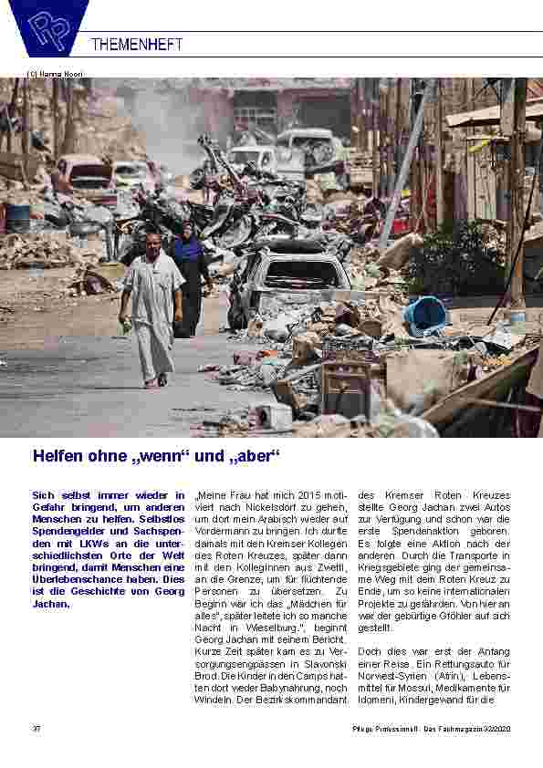 Vorschauseite 1: Helfen ohne „wenn“ und „aber“