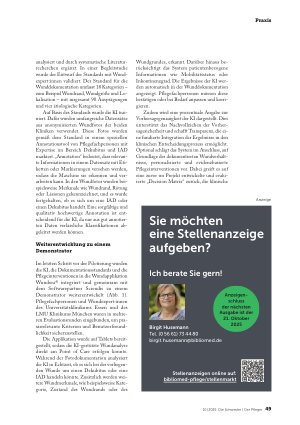 Vorschauseite 2: KI unterscheidet zwischen Dekubitus und IAD