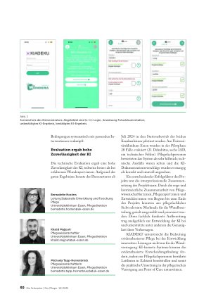 Vorschauseite 3: KI unterscheidet zwischen Dekubitus und IAD