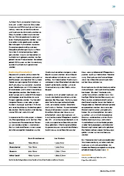 Vorschauseite 2: Insulin richtig spritzen