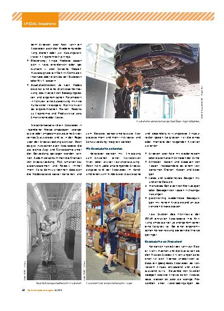 Vorschauseite 2: Exoskelette in breiter Modellpalette Bauweisen und Einsatzszenarien