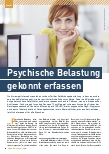 Vorschauseite 1: Psychische Belastung gekonnt erfassen