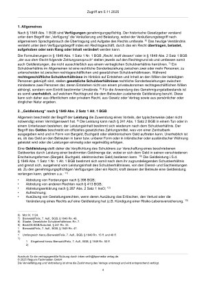 Vorschauseite 4: § 1849 BGB – Der Underdog im Genehmigungsrecht