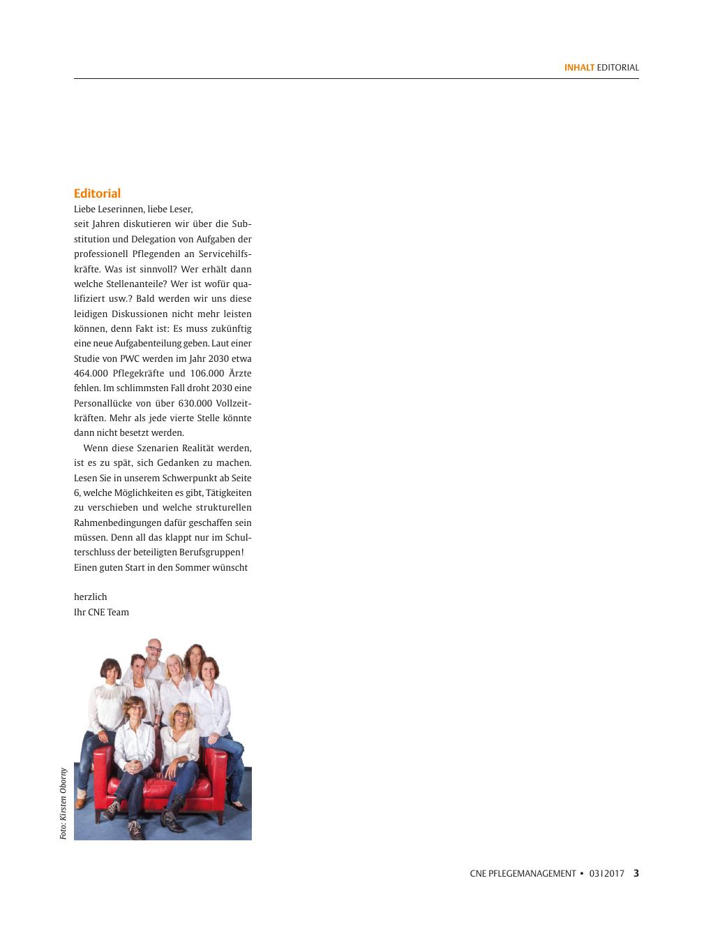Vorschauseite 1: Editorial