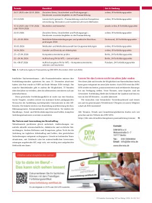 Vorschauseite 2: Praxisanleitung in der vorweihnachtlichen Hochphase