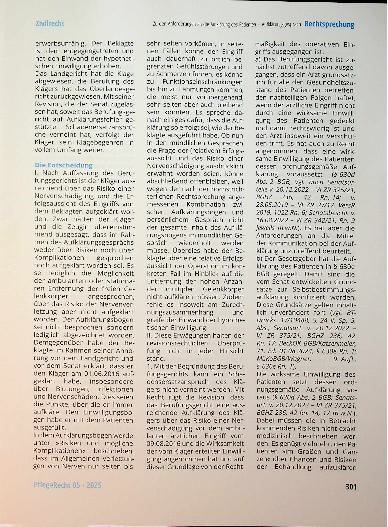 Vorschauseite 3: Zu den Anforderungen an die Aufklärung des Patienten - Aufklärungsgespräch