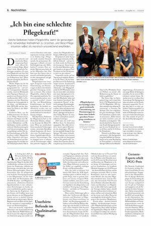 Vorschauseite 1: „Ich bin eine schlechte Pflegekraft! “