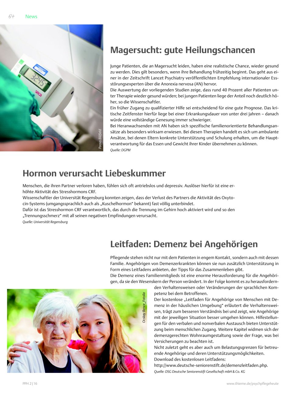 Vorschauseite 1: News