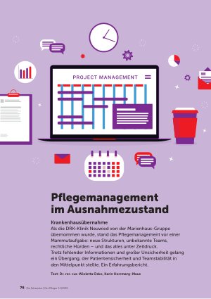 Vorschauseite 1: Pflegemanagement im Ausnahmezustand