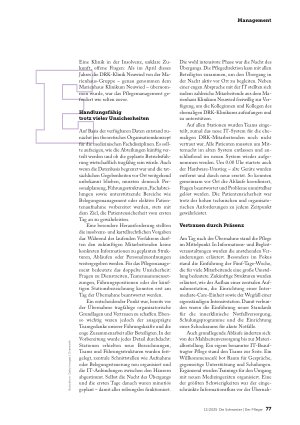 Vorschauseite 2: Pflegemanagement im Ausnahmezustand