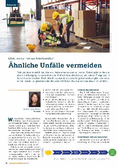 Vorschauseite 1: Effektives Lernen aus Arbeitsunfällen: Ähnliche Unfälle vermeiden.