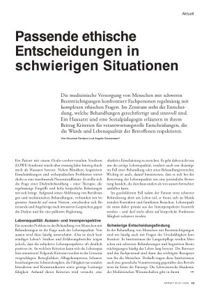 Vorschauseite 1: Passende ethische Entscheidungen in schwierigen Situationen
