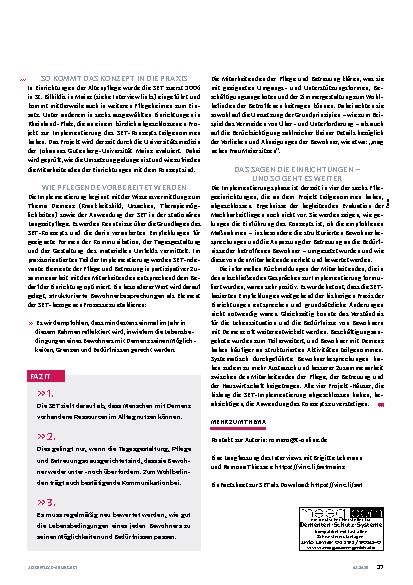 Vorschauseite 4: Im Einklang mit sich selbst