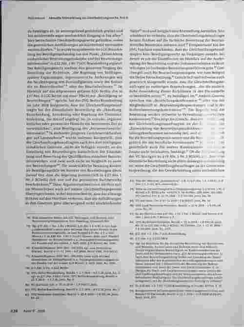 Vorschauseite 5: Aktuelle Entwicklung im Gleichstellungsrecht Teil II - Aktuelle Entwicklungen zum Amt der Gleichstellungsbeauftragten in Gesetzgebung und Rechtsprechung