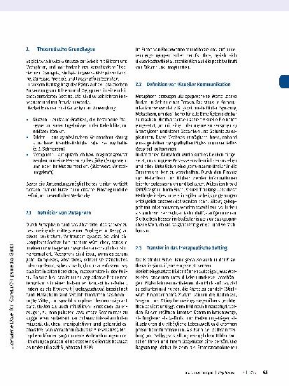Vorschauseite 2: Die Kraft von Bildern und Metaphern in der Ergotherapie