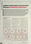 Vorschauseite 1: Digitale Transformation im Krankenhaus absichern: Erfolgreiche Cyberabwehr
