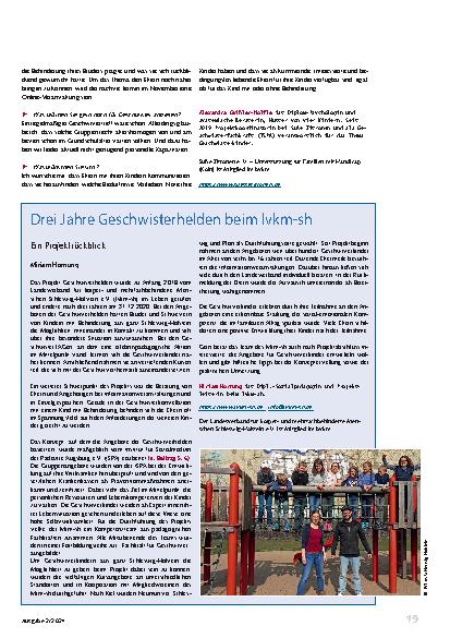 Vorschauseite 2: „Nur ich und du!” Geschwistertag in Köln