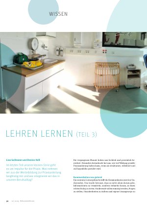 Vorschauseite 1: Lehren lernen ( Teil 3 )