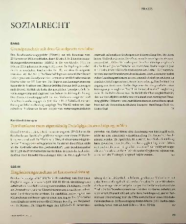Vorschauseite 1: Sozialrecht
