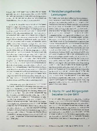 Vorschauseite 5: Systembedingte Grenzen der GKV-Finanzierung überwänden