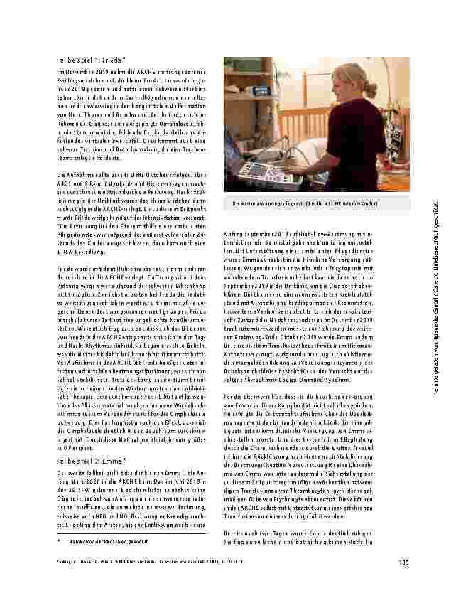 Vorschauseite 3: ARCHE Intensivkinder: Know-how mit Herz