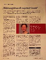 Vorschauseite 1: "Wohnungslose oft psychisch krank"