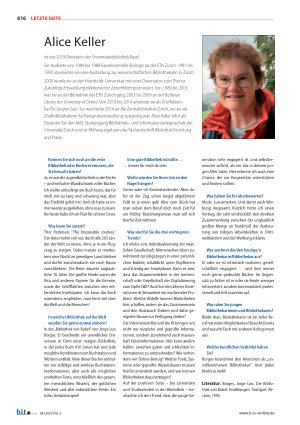 Vorschauseite 1: Alice Keller