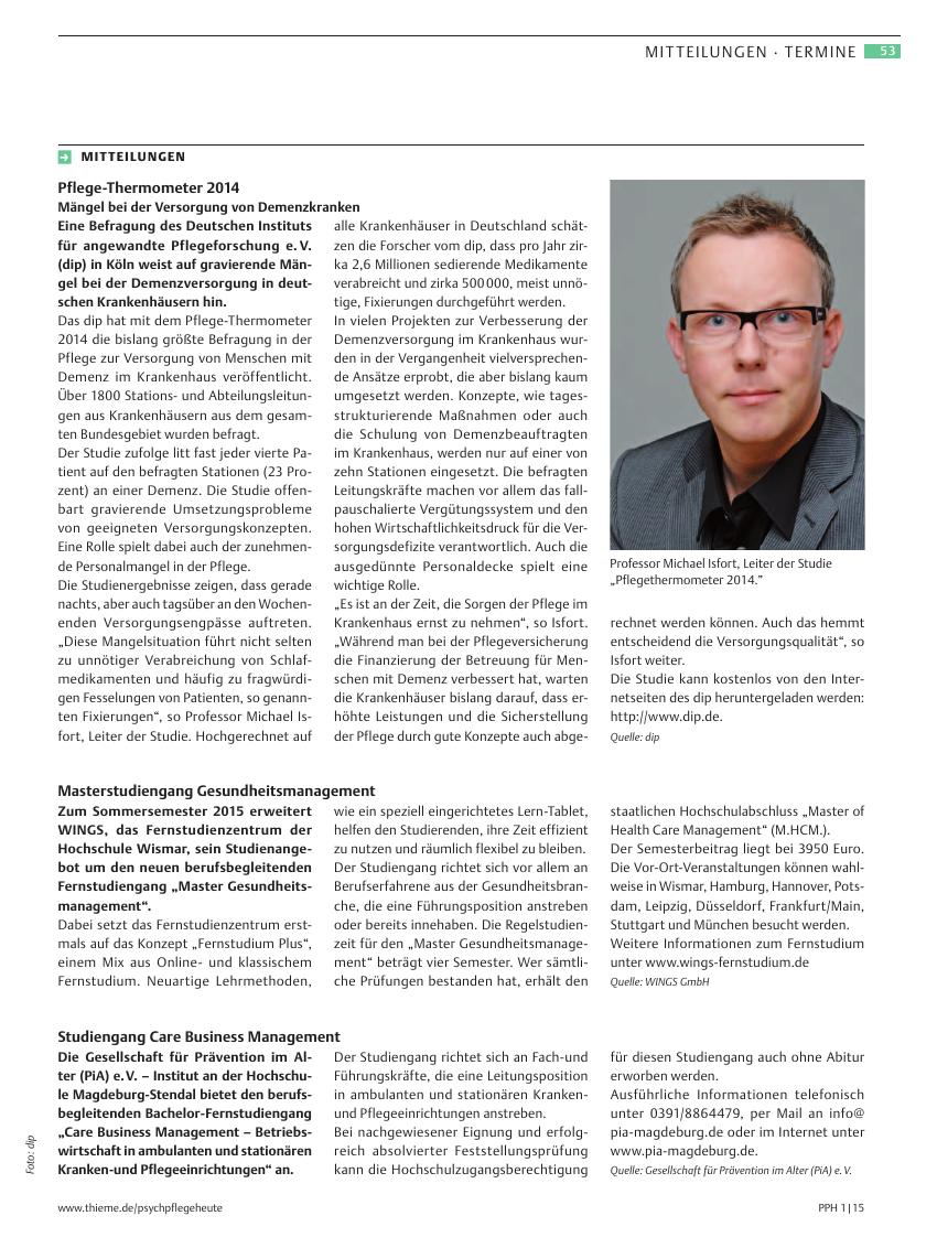 Vorschauseite 1: Mitteilungen · Termine