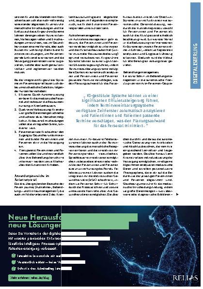 Vorschauseite 2: Künstliche Intelligenz im Patientenportal Praktische Einsatzszenarien für eine effizientere Gesundheitsversorgung