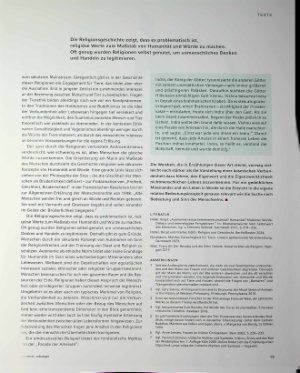 Vorschauseite 6: Von der Würde des Menschen zur Würde des Lebens