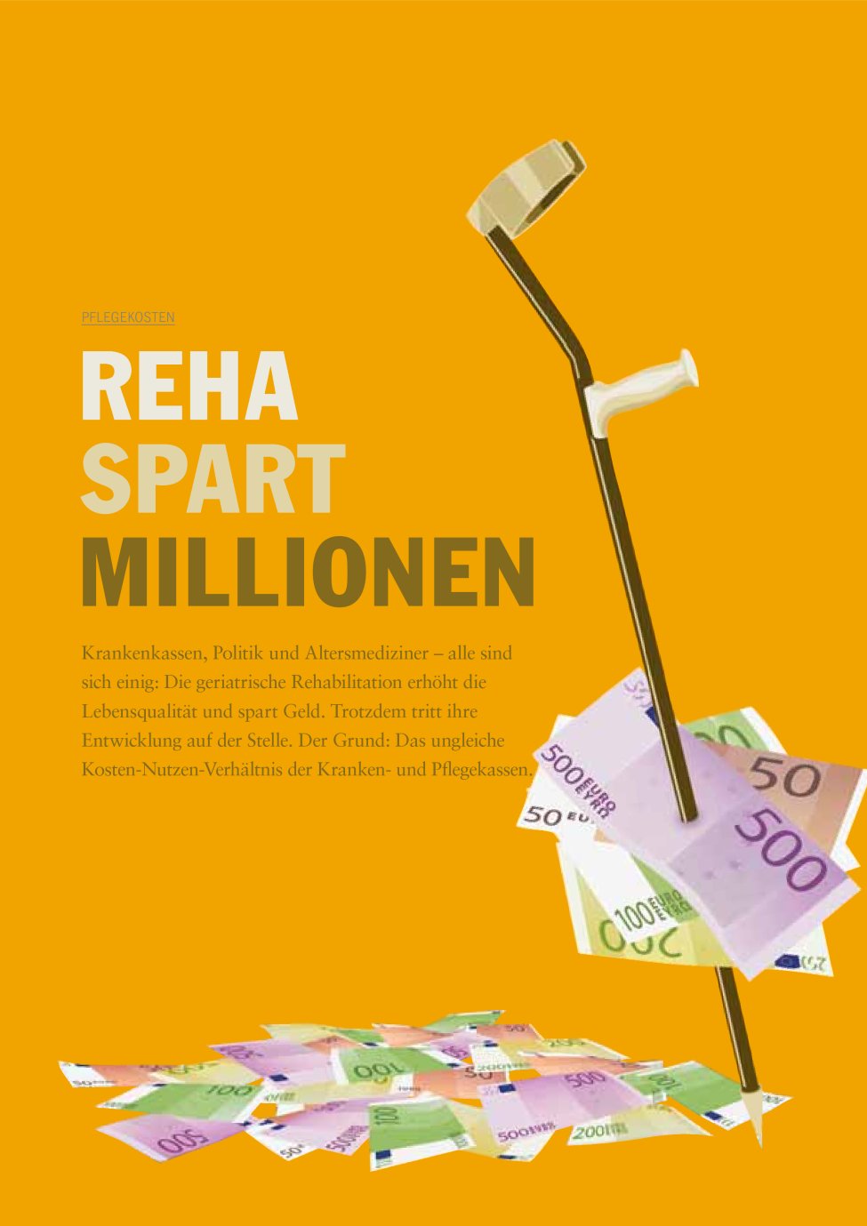 Vorschauseite 1: Reha spart Millionen